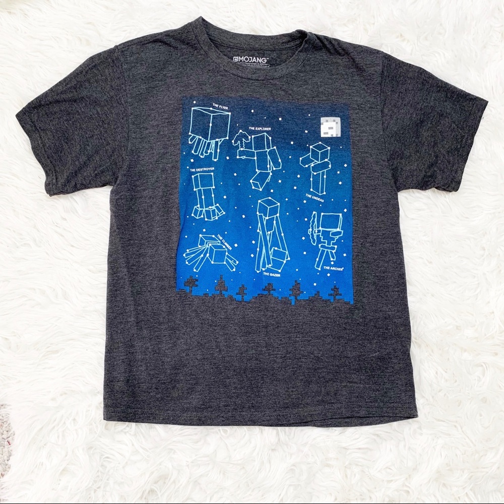 MOJANG Minecraft Tee Shirt Youth XL
